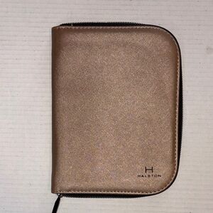 Halston travel jewelry case NWOT